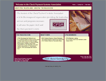 Tablet Screenshot of cpsa-checks.org